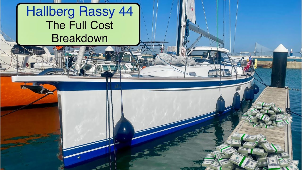 Hallberg Rassy 44: Rezolvarea facturii. „Costul real” pentru a naviga visul. Sailing Breezy EP 13 4K