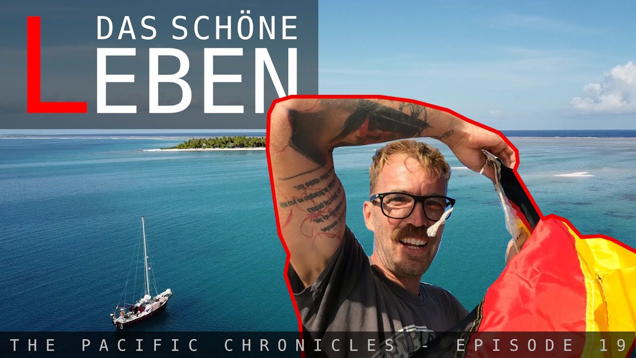 Single navigație la docul uscat în atol - fără furtună, fără dramă, navigând doar în Pacific (45)