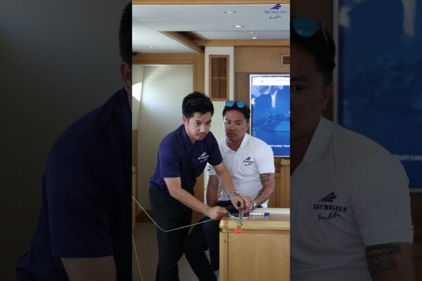 Pregătirea următoarei generații de echipaj de iahturi la Sky Walker Yachts #Shorts