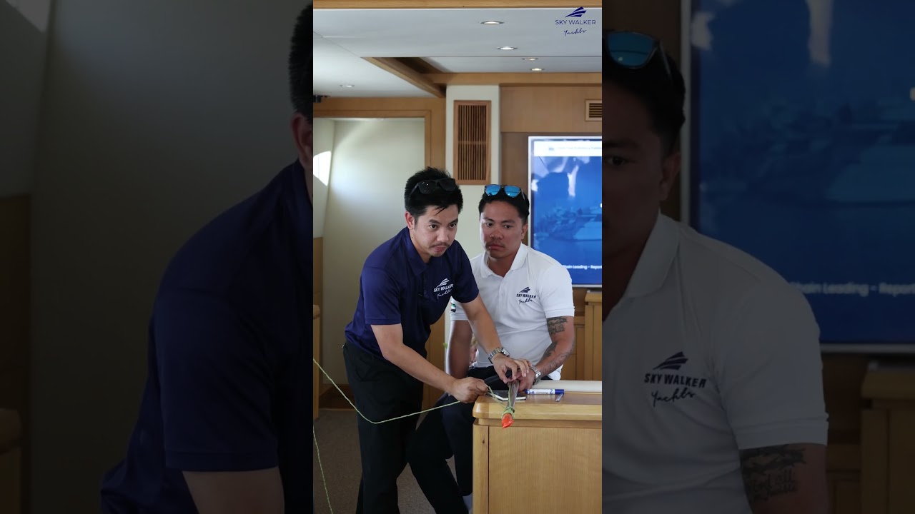 Pregătirea următoarei generații de echipaj de iahturi la Sky Walker Yachts #Shorts