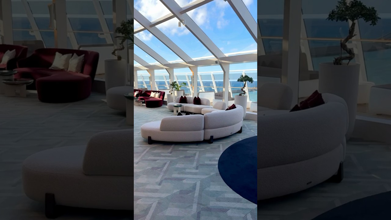 Vino să vezi MSC Yacht Club Duplex Suite de pe World Europa cu noi! #cruise #shorts
