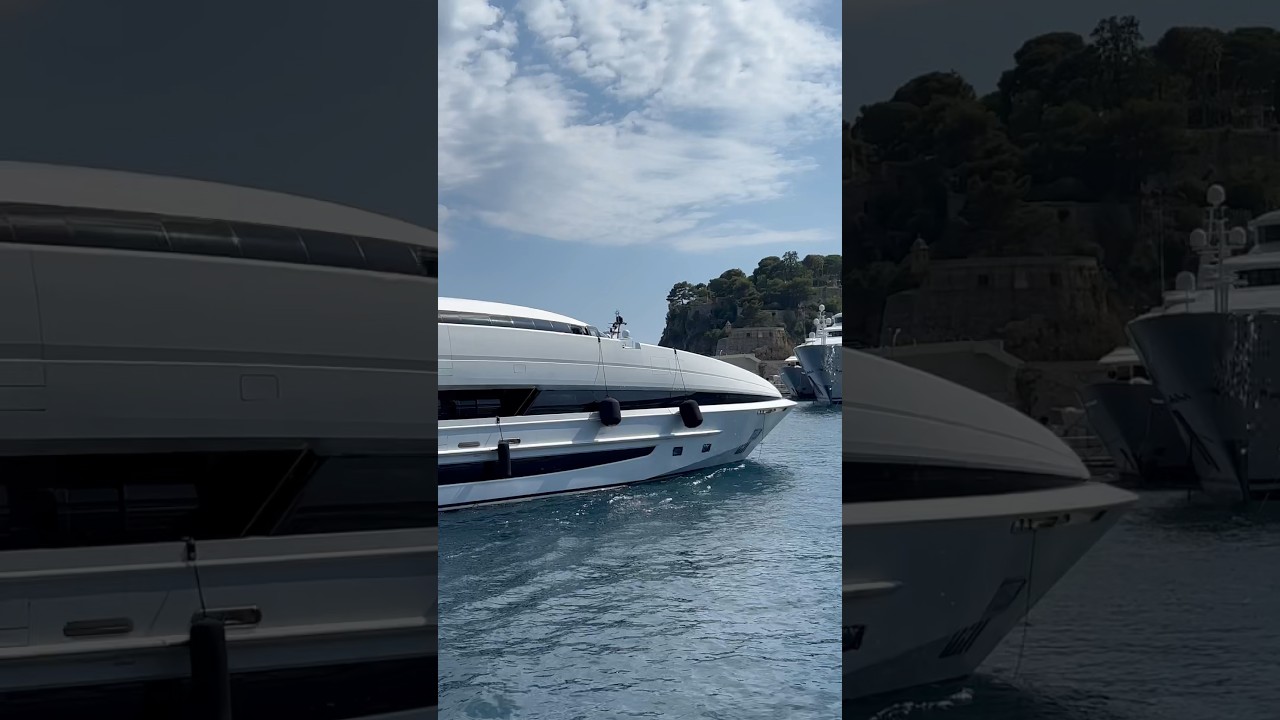 Crazy Me Superyacht # Monaco # Luxury Life # Summertime # Marea Mediteraneană # Riviera franceză.