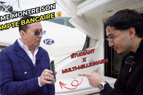 După rulourile lui ... El mă face să urc pe iahtul lui!