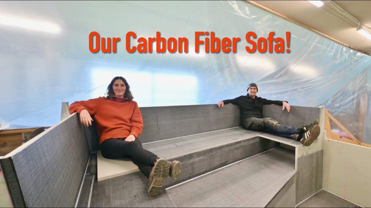Am construit o canapea din fibră de carbon pentru barca noastră cu vele de 50 de metri - EP. 435 Ran Nailing