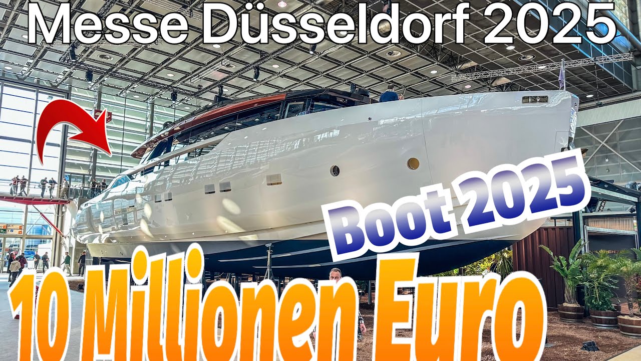 "Luxul pur pe barca 2025: 10 milioane de euro iaht din Düsseldorf!"