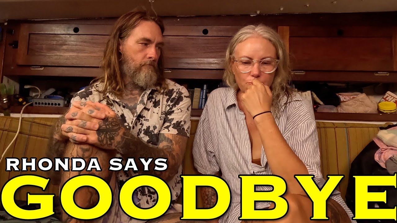 Spunându -și la revedere de la Rhonda. Mesajul ei de rămas bun în timp ce părăsește Triteia pentru a se deplasa înapoi în Noua Zeelandă