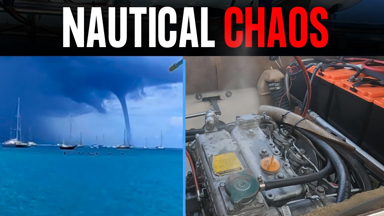 Motorul nostru de iahturi rupte de fumat și touchdown pentru tornadă