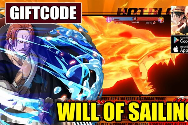 Will of Sailing Gameplay și 4 coduri de cadou - One Piece RPG Android | Voința navigării a 4 coduri