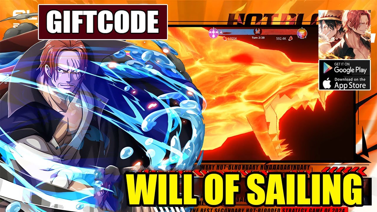Will of Sailing Gameplay și 4 coduri de cadou - One Piece RPG Android | Voința navigării a 4 coduri