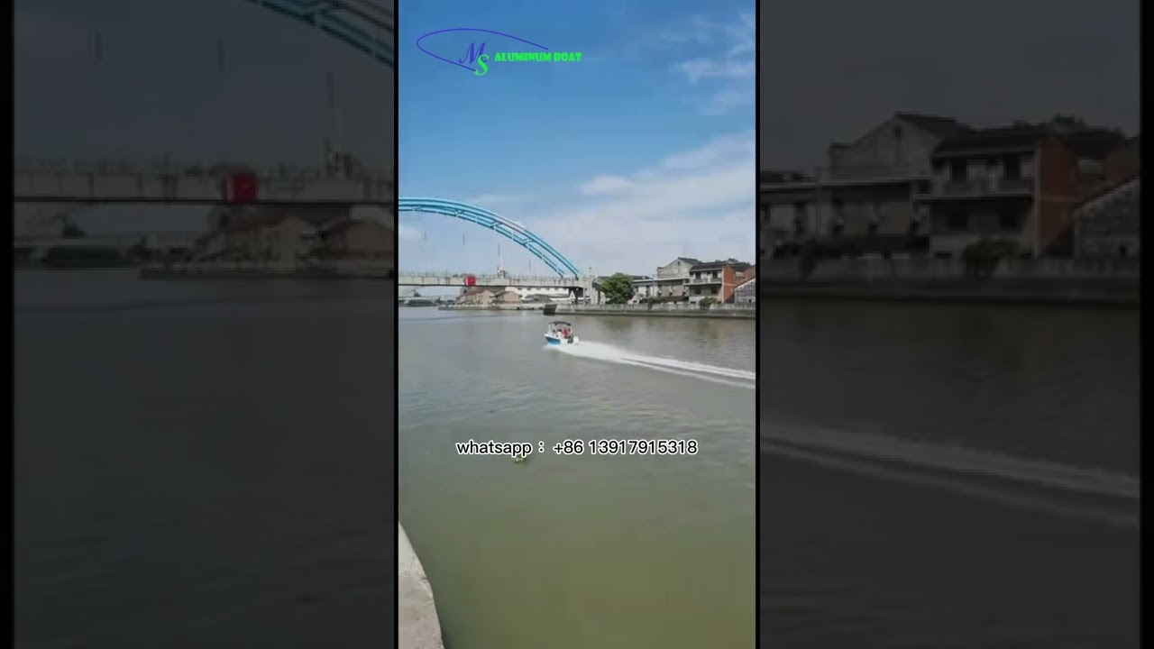 Barcă de viteză din aliaj de aluminiu de 4,5 m. | MS Shipbuilding