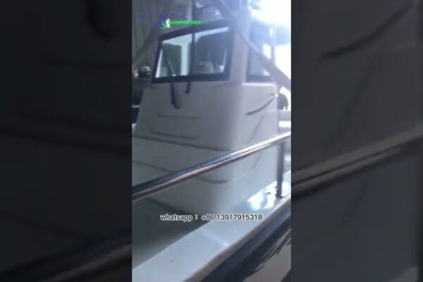 Barca de pescuit este pe cale să fie transportată! | MS Shipbuilding