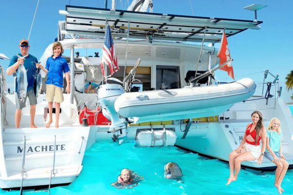 Creșterea familiei noastre pe oceanul deschis - navigând în întreaga lume - aventură în Tuamotus (65)