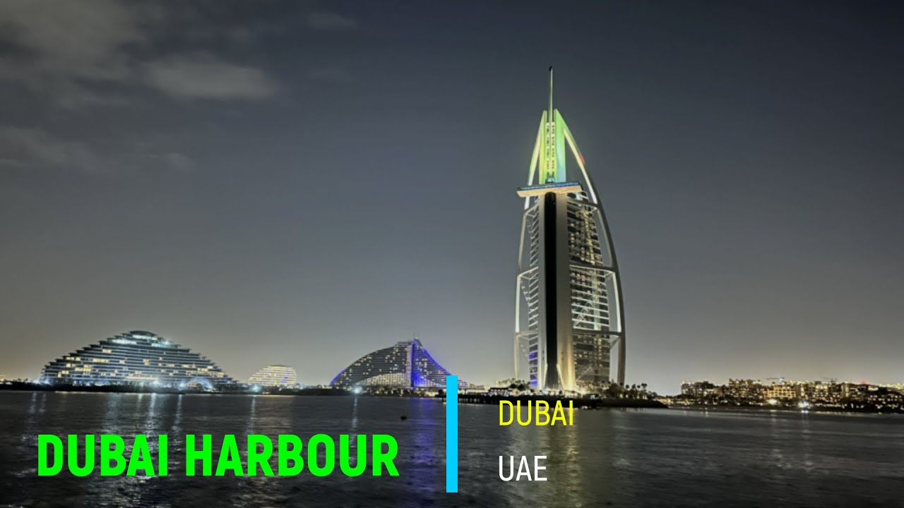 Portul Dubai: Portul de lux și priveliștile pe orizont de la mare