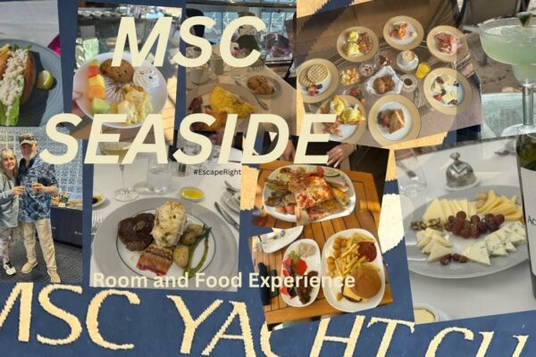 MSC Yacht Club 16005 Balcon - Tur pentru cameră și vezi toată mâncarea !!! 🤤