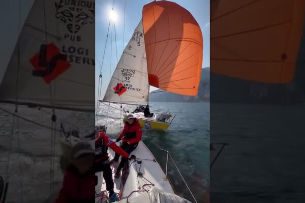 Navigați pe lacul Garda! ⛵️ #Shorts