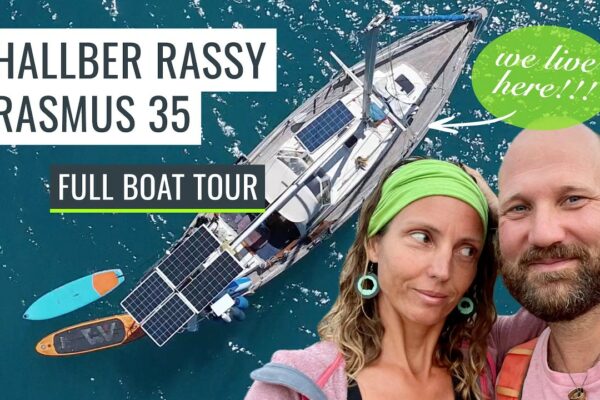Turul complet al bărcilor cu pânze: Hallberg Rassy 35. Barcă cu normă întreagă, live-aboard, gata să navigheze în larg