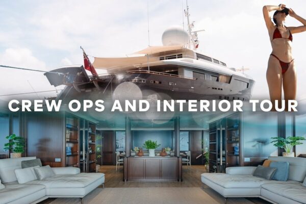 Operațiuni pentru echipaj și turneu interior | Yacht Galileo în Maldive la distanță