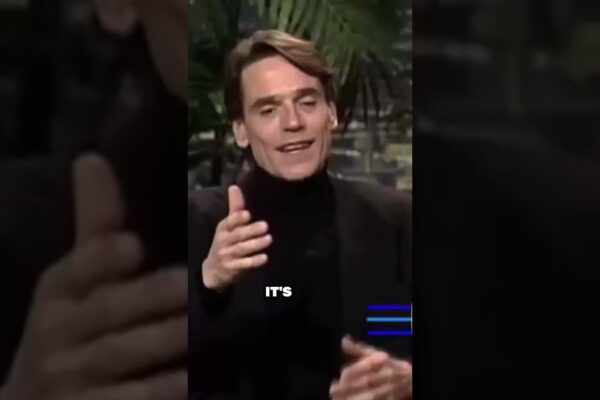 Arta actoriei și navigării cu Jeremy Irons pe Johnny Carson 1992