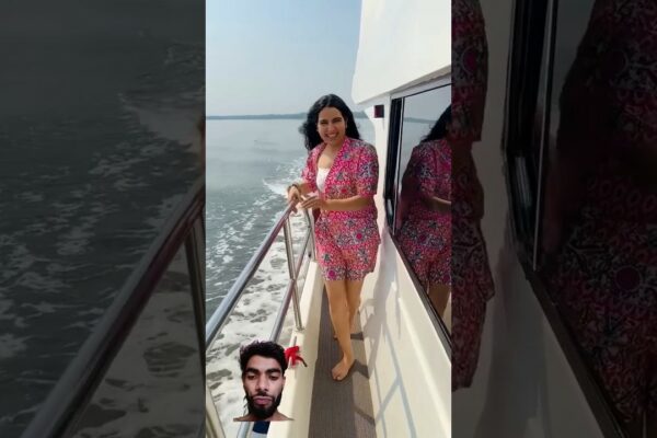 Verde@priyal_kukreja hum chale samundar mein yacht pr ghoomne😍🛳️ #priyalkukreja #shorts #ytshorts