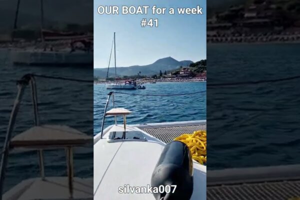 Cel mai bun moment al vieții mele - Nailing Catamaran Fountaine Pajot - Yachting istion, Insulele Ionice #Shorts