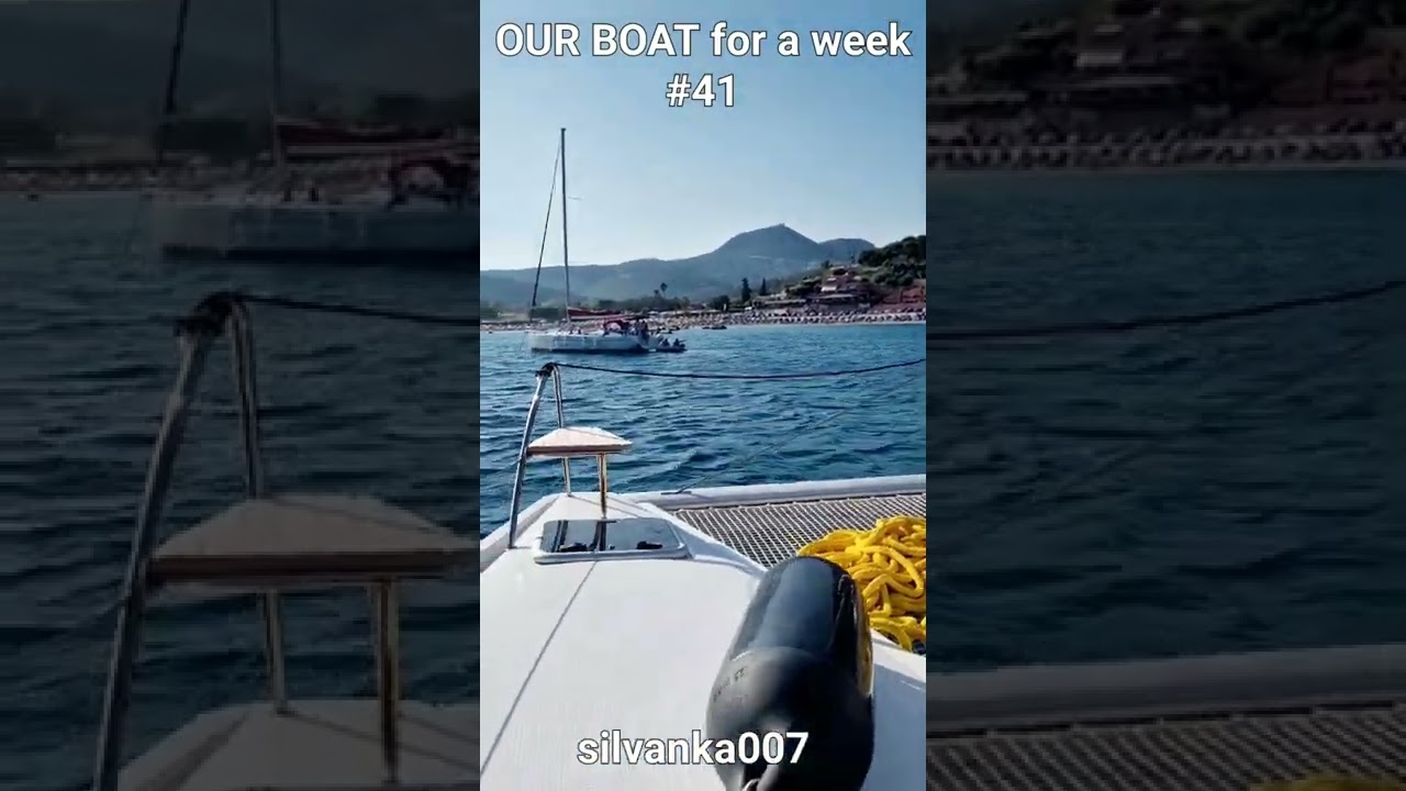 Cel mai bun moment al vieții mele - Nailing Catamaran Fountaine Pajot - Yachting istion, Insulele Ionice #Shorts