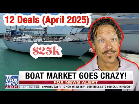 12 oferte ucigașe pe bărci cu pânze offshore (piața bărcii este nebună chiar acum!)