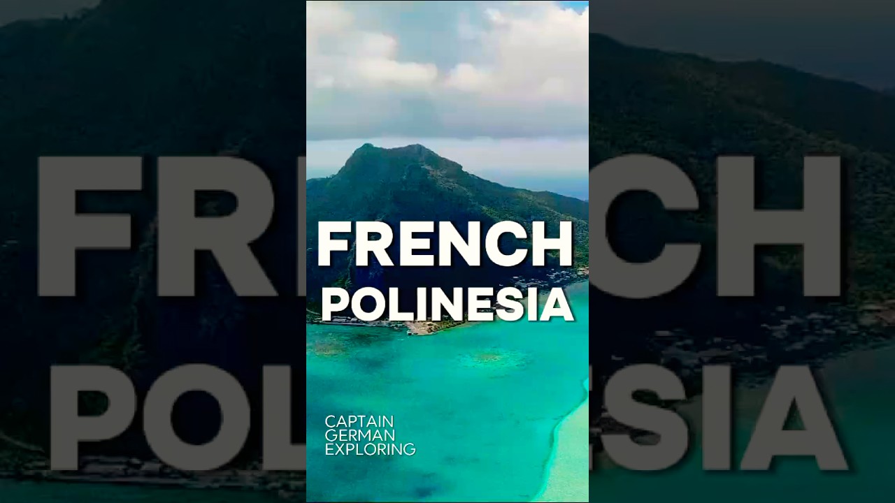 Explorarea Polineziei franceze - priveliști uimitoare de drone din Pacific!
