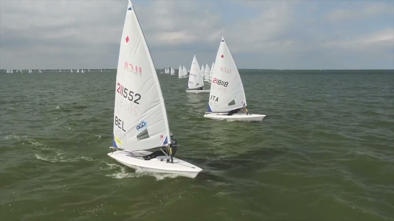 2022 ILCA 6 Worlds - Kemah, Texas, SUA - Ziua 3