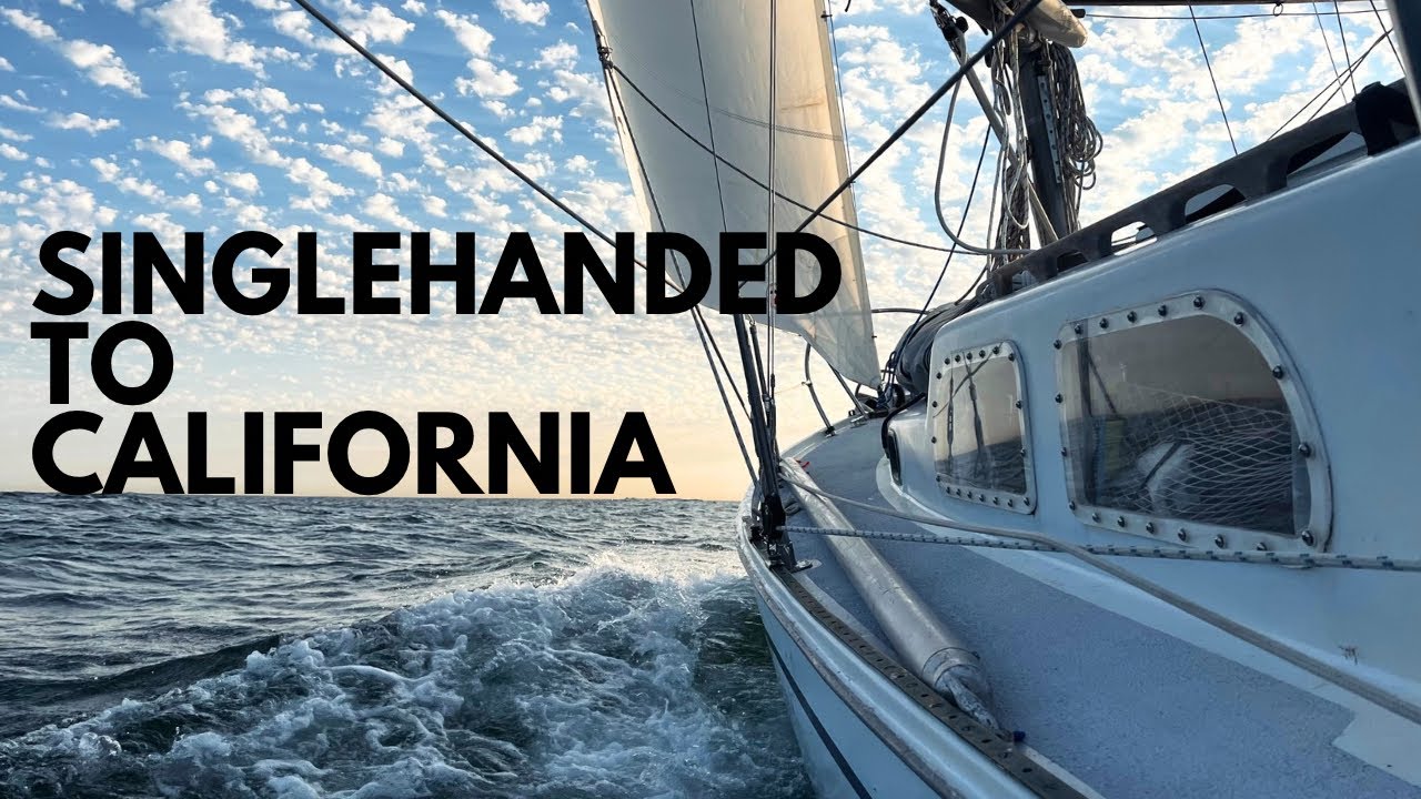 Prima dată când navigează în larg - cu mâna singură de la Washington în California