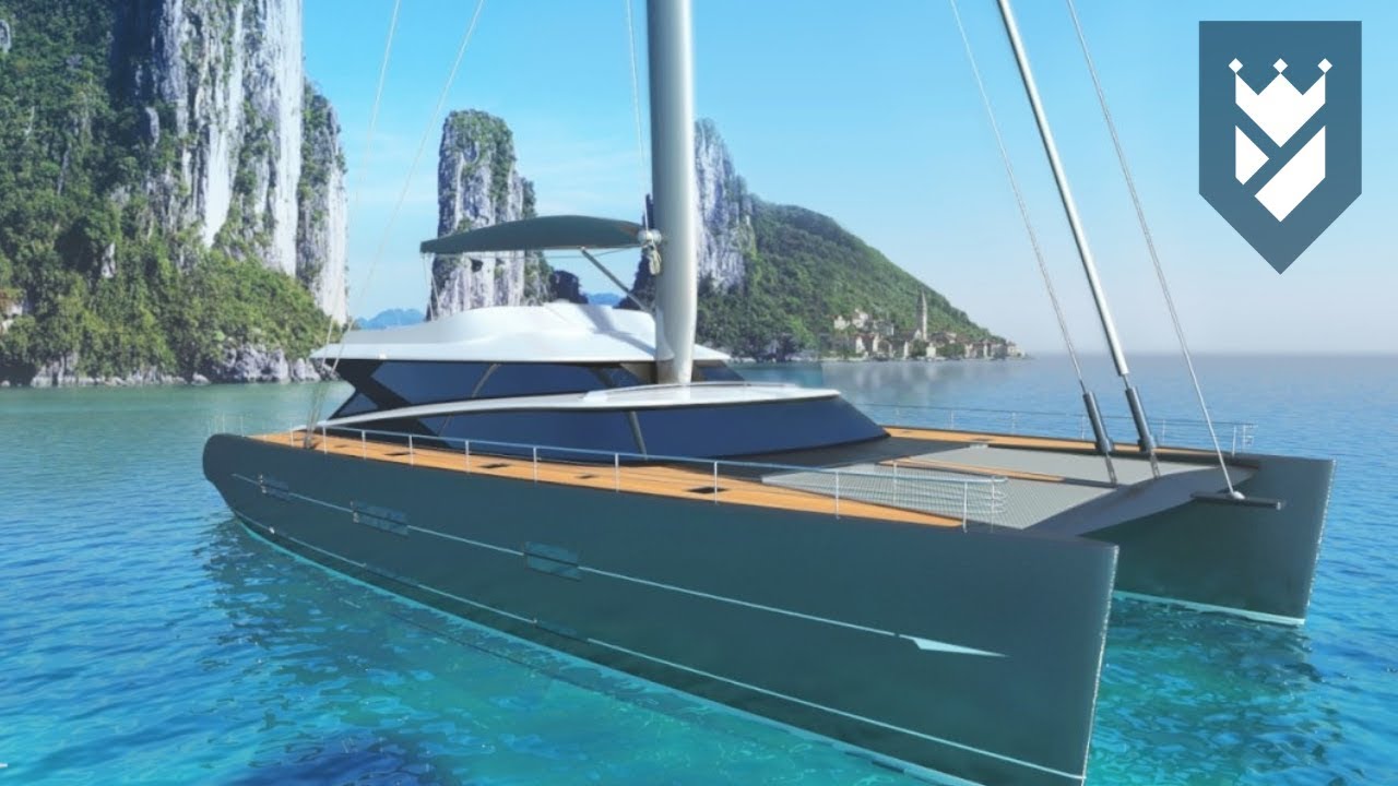 88 'Catamaran construit în Letonia de iahturi de latitudine