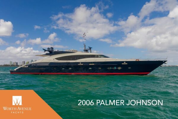 120 '(36,57m) Palmer Johnson Yacht BW vândut de Worth Avenue Yachts