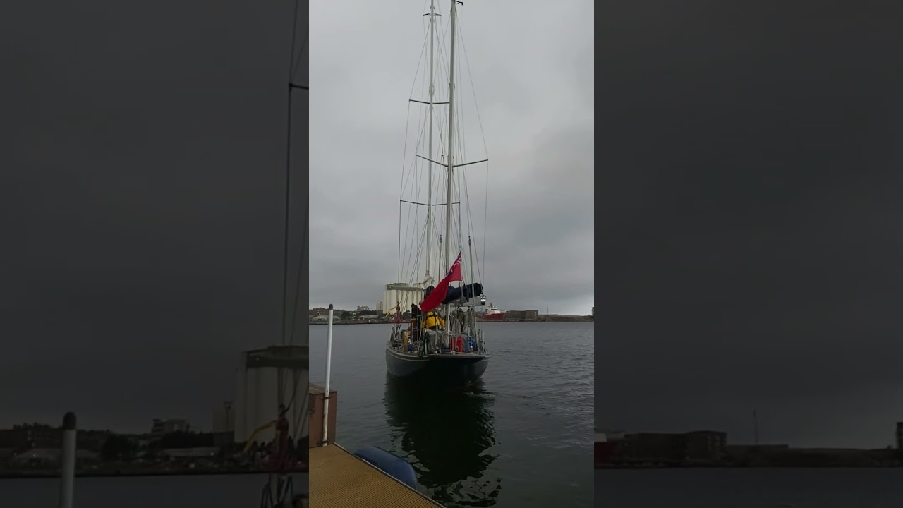 20m Yacht Racing Yacht Bloodhound legat de Anglia #edinburgh #leith #sailing #yacht yacht