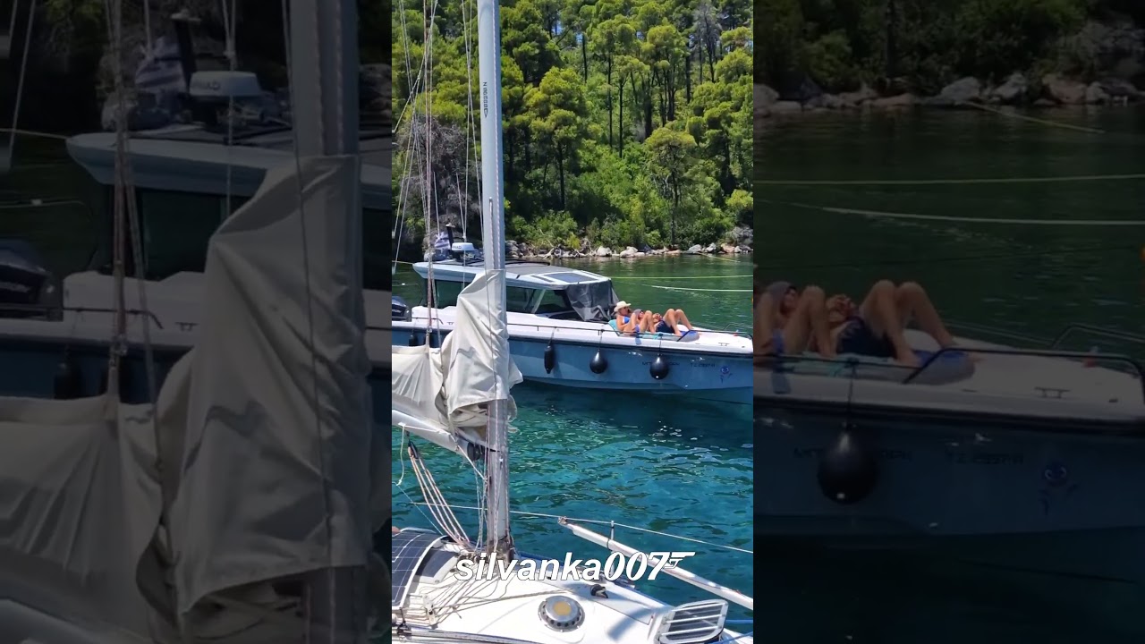 Viața este întotdeauna cea mai bună când ești în preajmă | Călătorie relaxantă cu barca | Închiriați o barcă în Grecia Egee Sea Sail