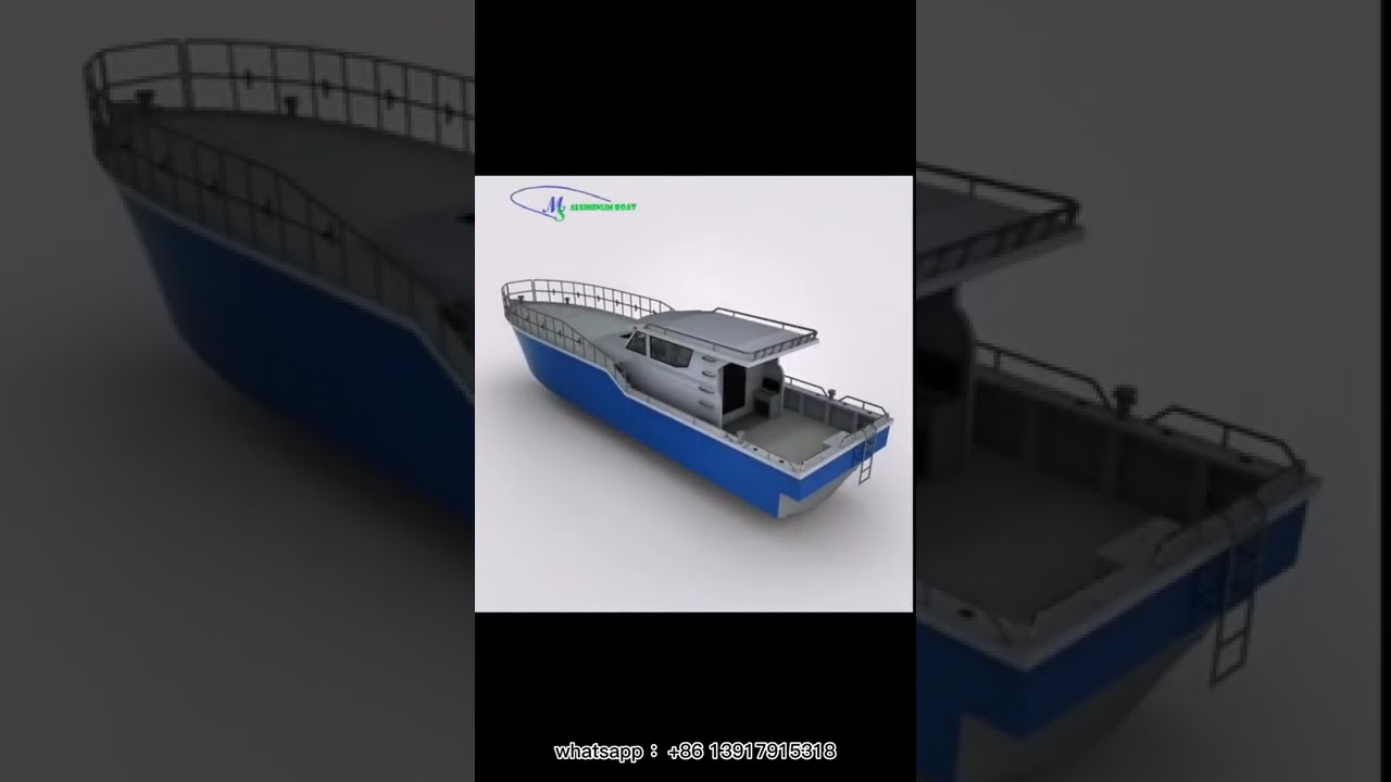 Modelarea computerului a bărcii de pescuit 15mx3.5m | MS Shipbuilding