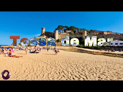 GoPro: Tossa de Mar 2020 Orașul vechi medieval || Tur de zi și de noapte || Girona Spania || Riamcel17
