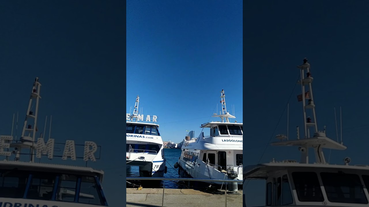Înghițiturile din portul Barcelonei