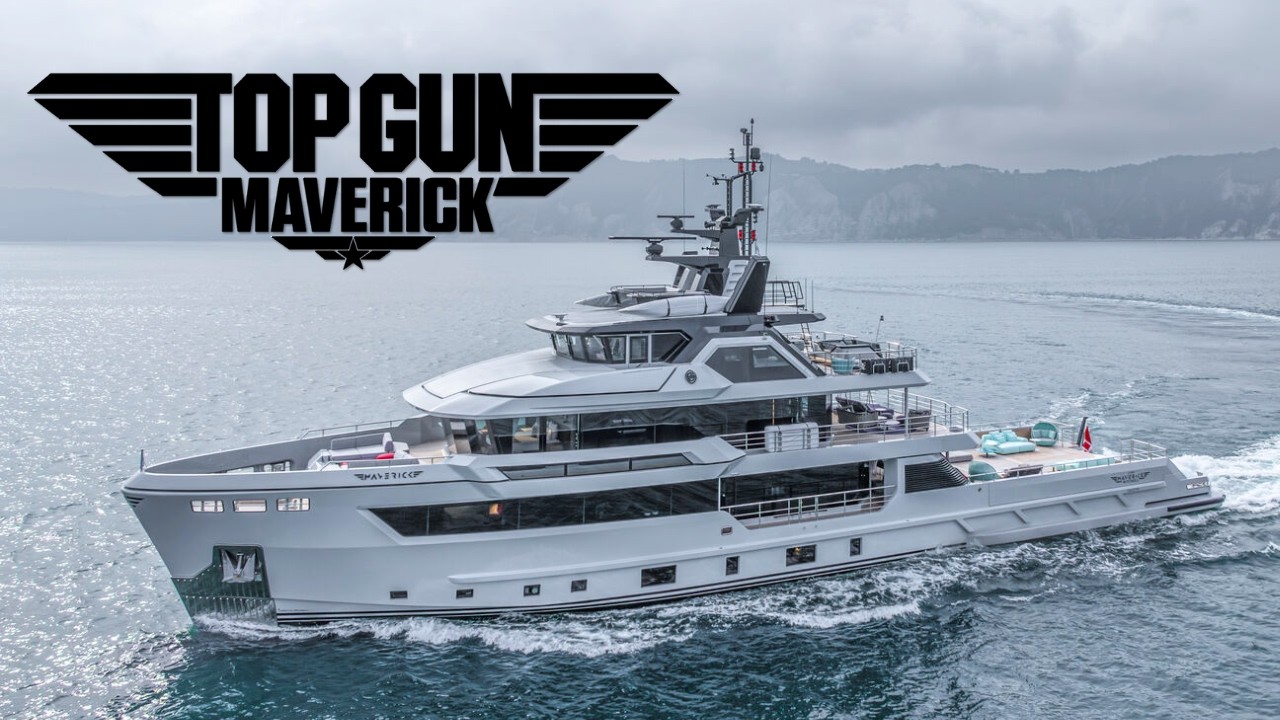 Vizitez cel mai nebun iaht din lume! Top Gun Maverick!