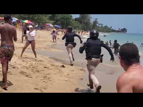 Dominicanii care intră în Puerto Rico în Yola