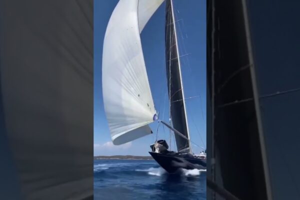 J Sails Class în timpul Maxi Yacht Rolex Cup 2021! ⛵️😍 #Shorts