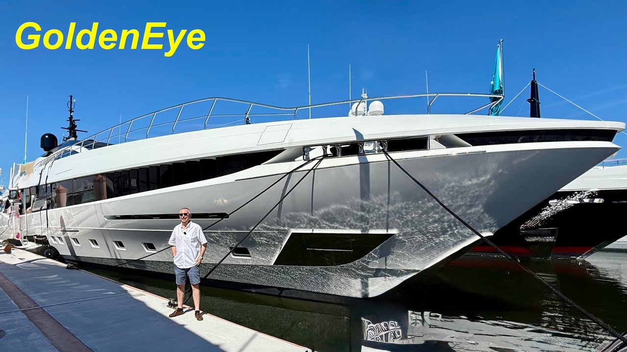 34,5 milioane USD Superyacht Tur: 2020 Mangusta 54 Gransport