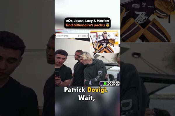 XQC se confruntă cu iahturi miliardar 😱 #xqc #billionaire #yacht