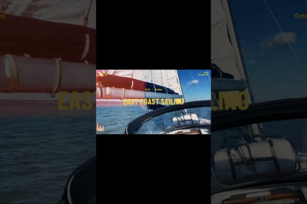 East Coast Navigând micul vârf al acestei călătorii în weekend! #Sailing #Boats #YoutubESailing #yachting