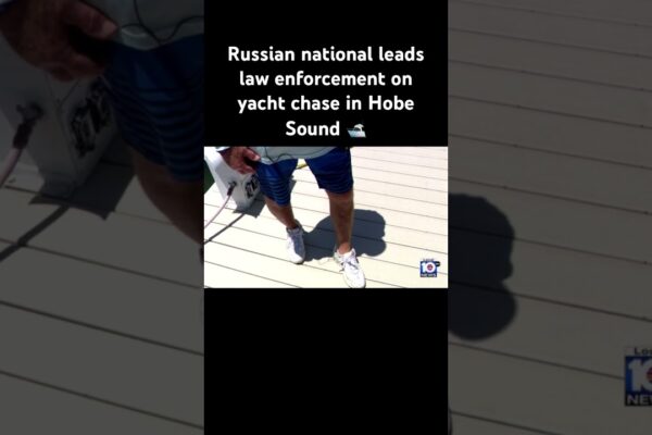 National Russian conduce aplicarea legii pe Chase Yacht în Hobe Sound #PolicEchase #HobeSound