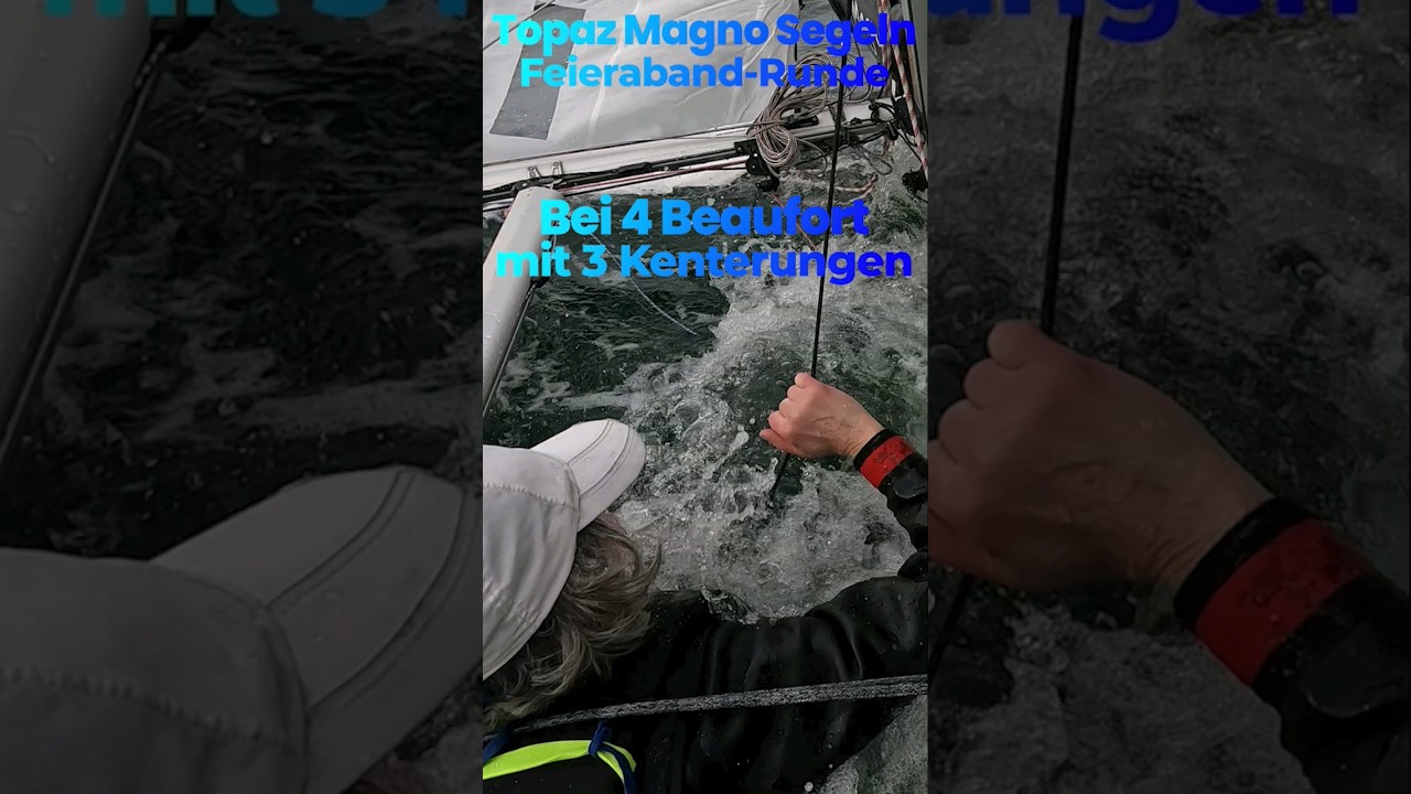 #Sailing Dinghy #capsized de 3 ori