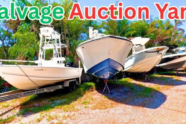 Curte de salvare! Tone de bărci deteriorate de uragan la licitație | Turnee de iaht port