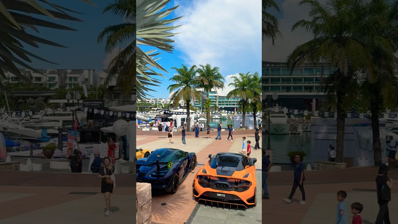 McLaren Club Singapore - Singapore Yachting Festival 2025 | Sentosa Cove #d9ine