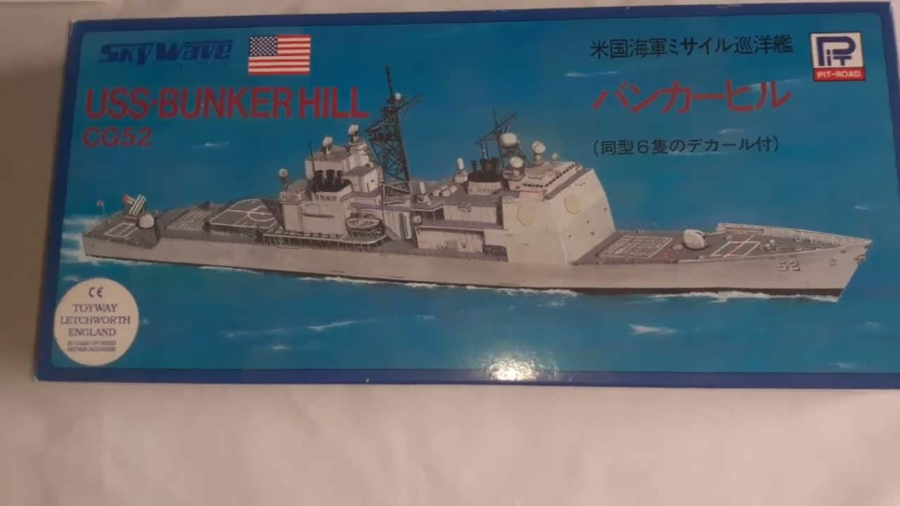 1/700 Skywave USS Bunker Hill Hill Ticonderoga Class