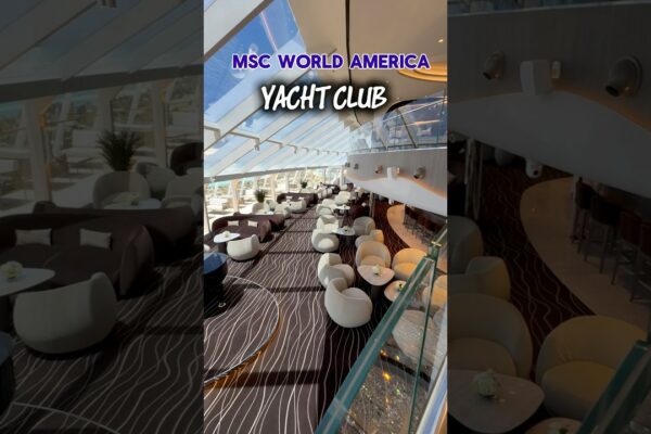 Yacht Club MSC World America #MSCWORLDAMERALA #LUXURY