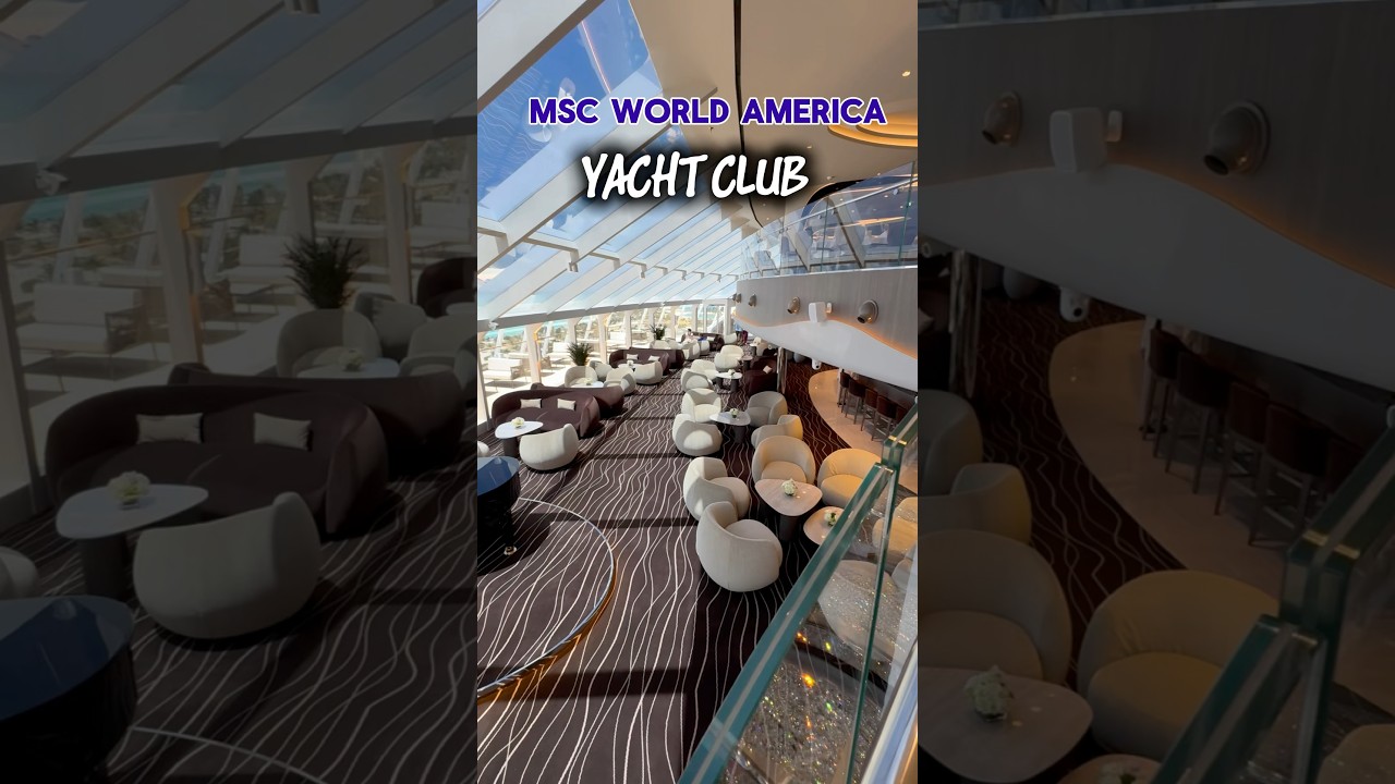 Yacht Club MSC World America #MSCWORLDAMERALA #LUXURY