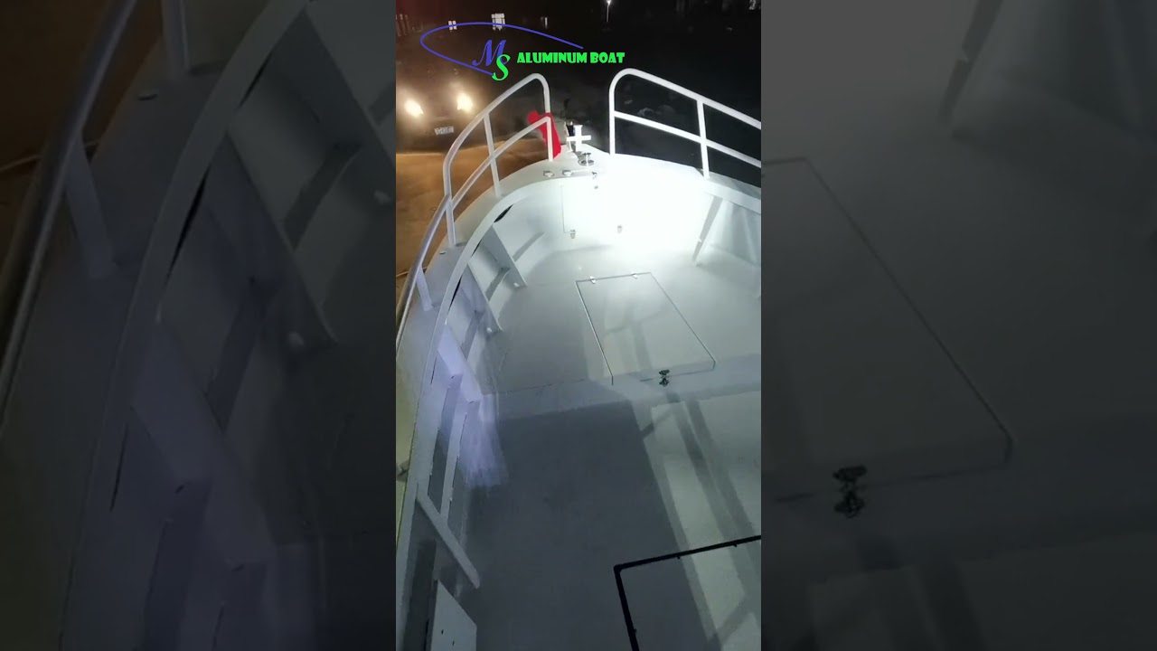 Noua barcă de viteză a consolei mici din aluminiu din aluminiu | MS Shipbuilding
